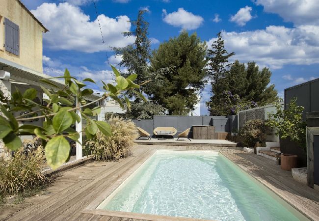 Maison à La Ciotat - Gararro. Maison bohème, piscine, clim, jardin Maison à La Ciotat - Gararro. Maison bohème, piscine, clim, jardin