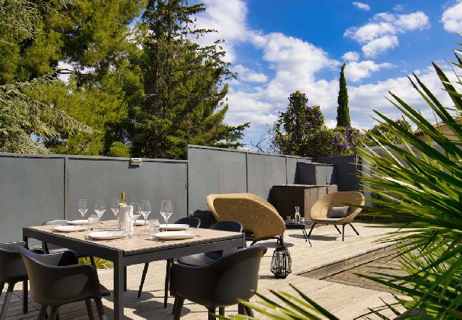 Maison à La Ciotat - Gararro. Maison bohème, piscine, clim, jardin Maison à La Ciotat - Gararro. Maison bohème, piscine, clim, jardin