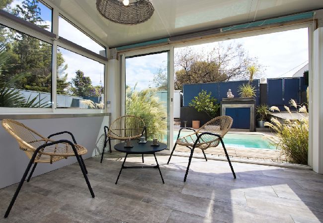 Maison à La Ciotat - Gararro. Maison bohème, piscine, clim, jardin Maison à La Ciotat - Gararro. Maison bohème, piscine, clim, jardin