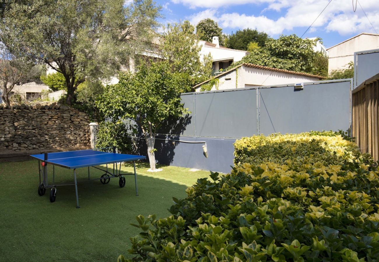 Maison à La Ciotat - Gararro. Maison bohème, piscine, clim, jardin