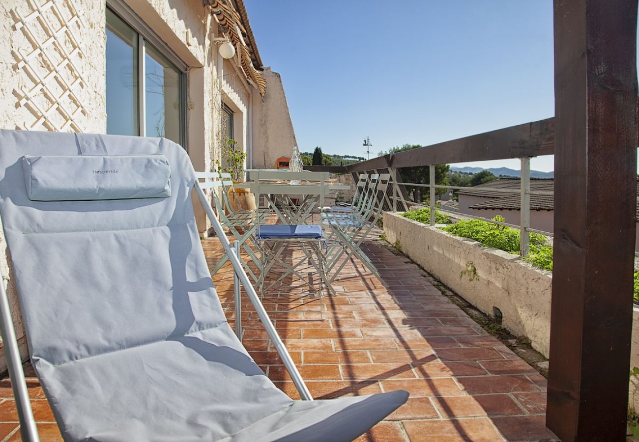 Appartement à La Ciotat - Bali. Clim, vue mer, terrasse, piscine partagée