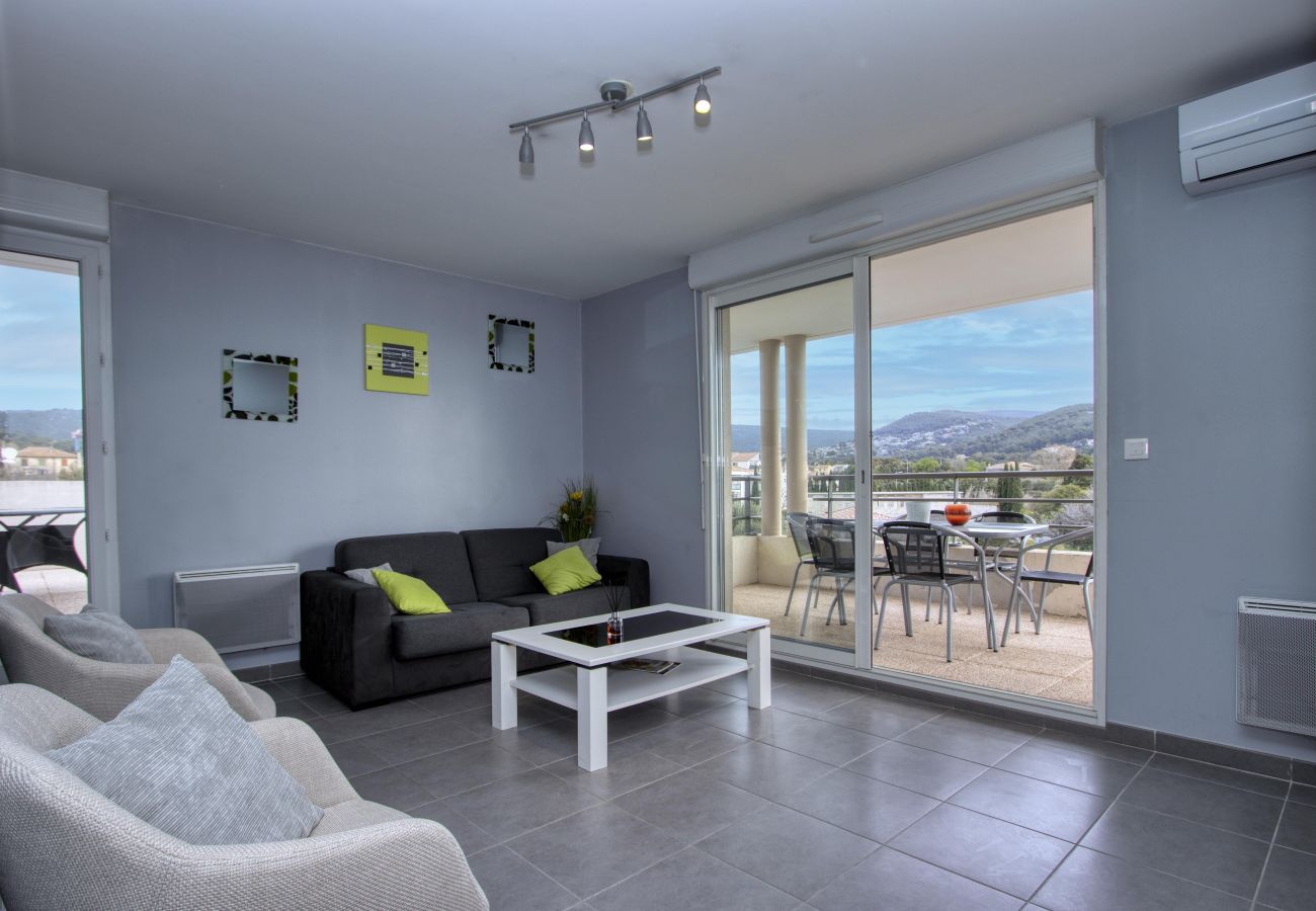 Appartement à La Ciotat - Gameou, piscine collective, 2 terrasses, Clim