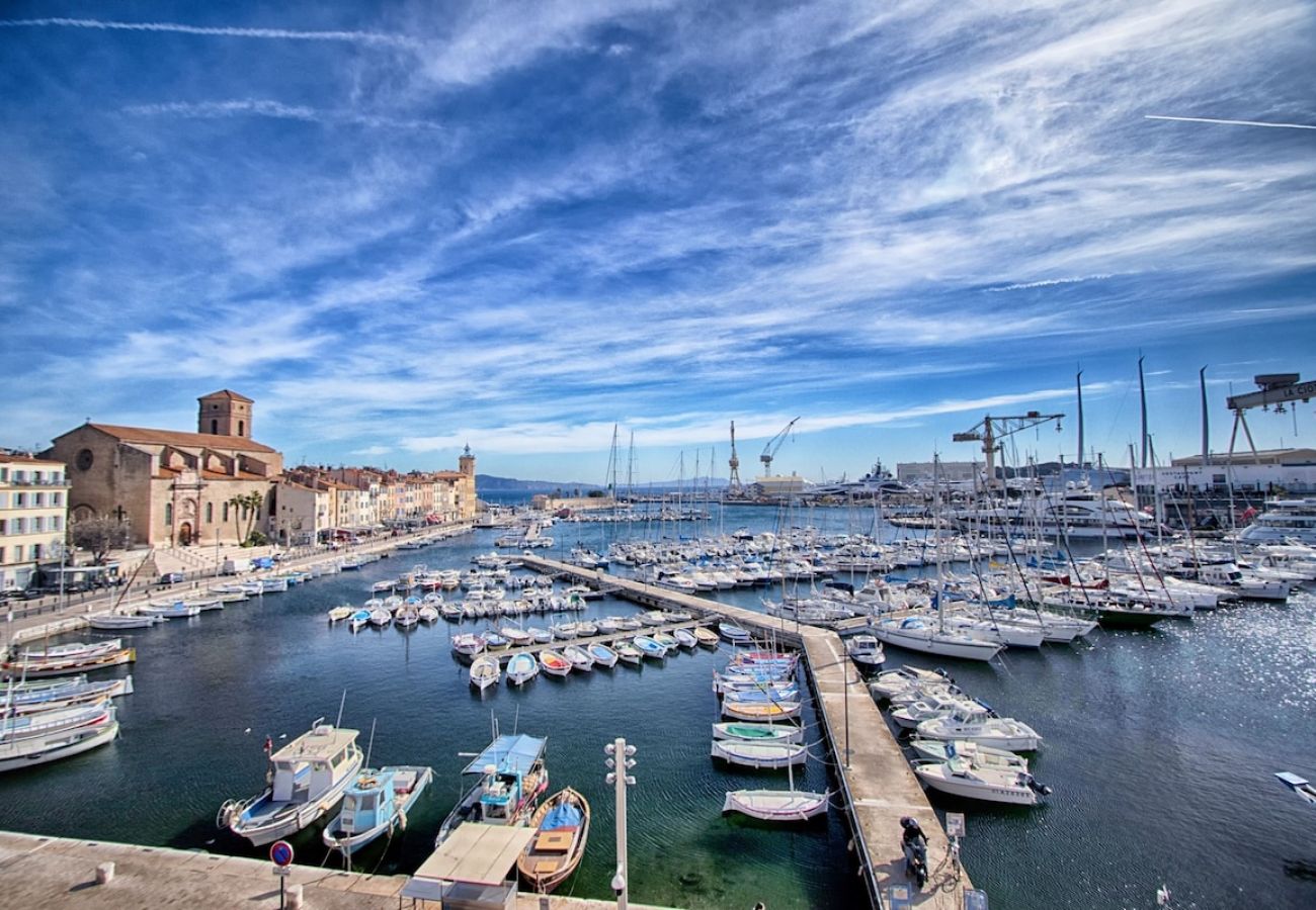 Appartement à La Ciotat - Le Biou, Charme et volupté, T4 vue mer et clim