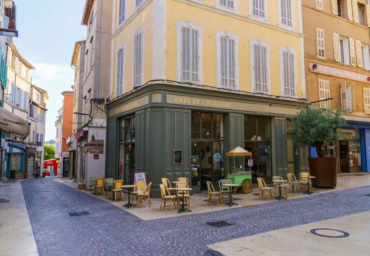 Appartement à La Ciotat - Le Biou, Charme et volupté, T4 vue mer et clim