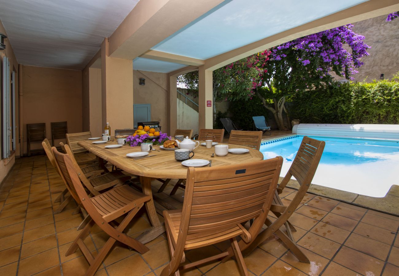 Maison à La Ciotat - Maison ville Galé. piscine, clim,proche des plages
