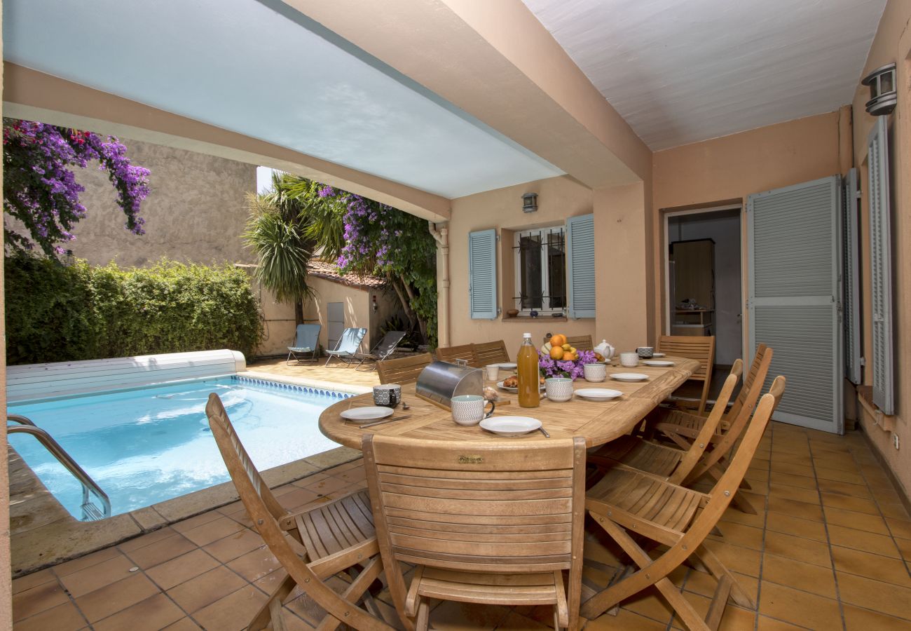 Maison à La Ciotat - Maison ville Galé. piscine, clim,proche des plages