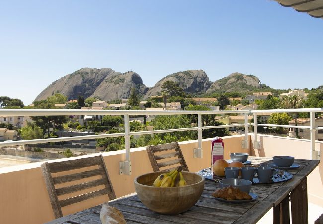  à La Ciotat - Mero. Vue mer, clim, parking, proche du vieux port