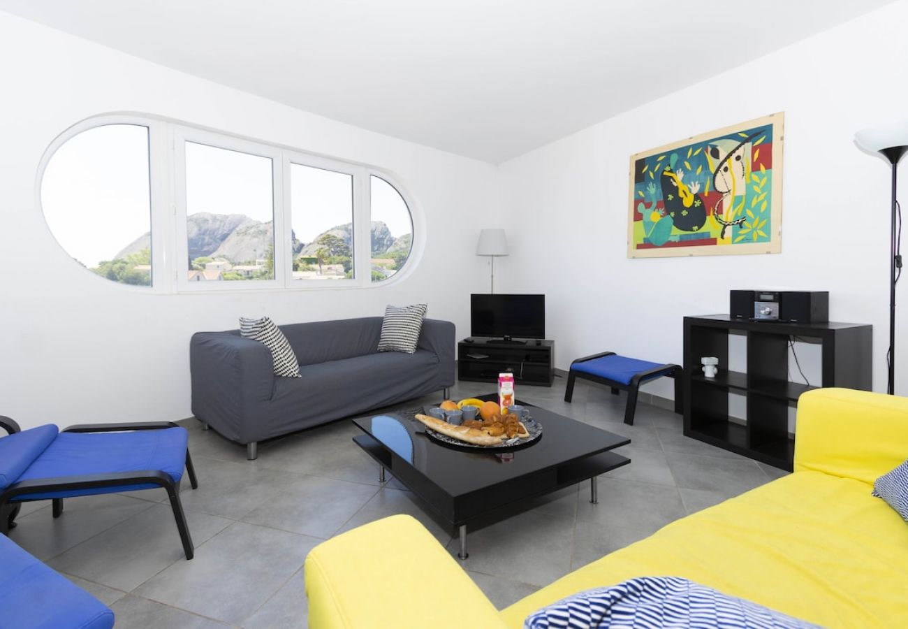 Appartement à La Ciotat - Mero. Vue mer, clim, parking, proche du vieux port