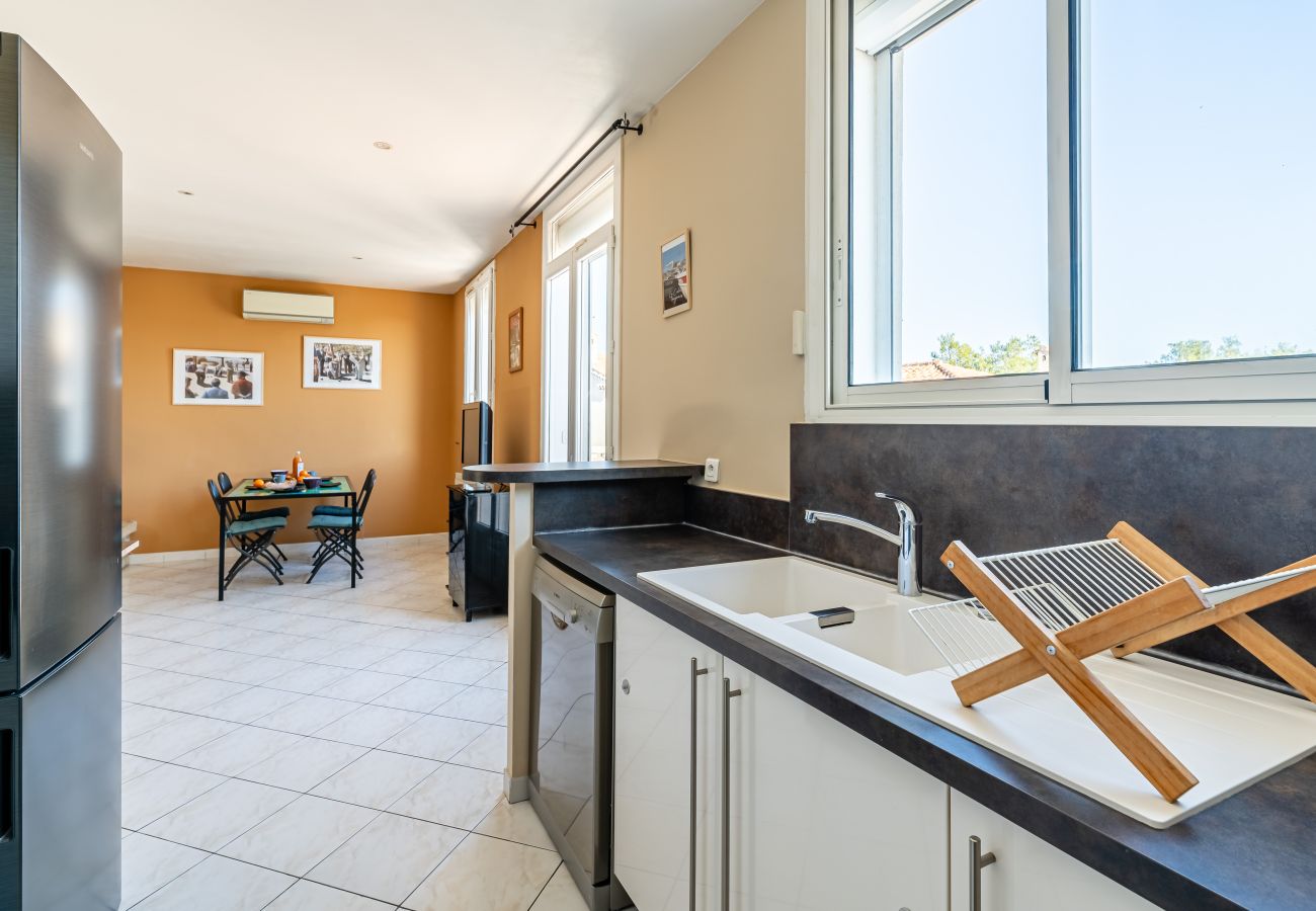 Appartement à La Ciotat - Mato. Terrasse vue mer, clim, garage sécurisé