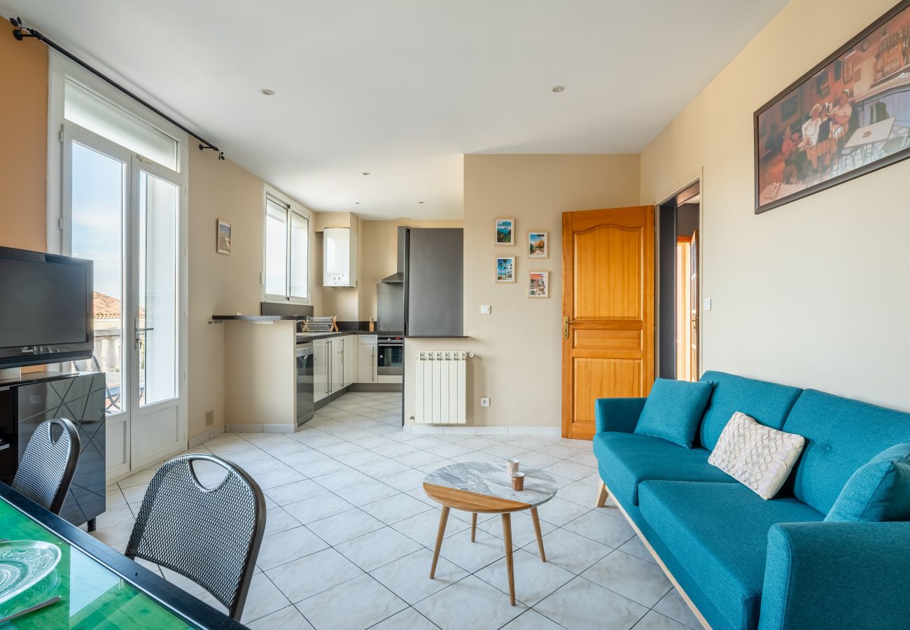 Appartement à La Ciotat - Mato. Terrasse vue mer, clim, garage sécurisé