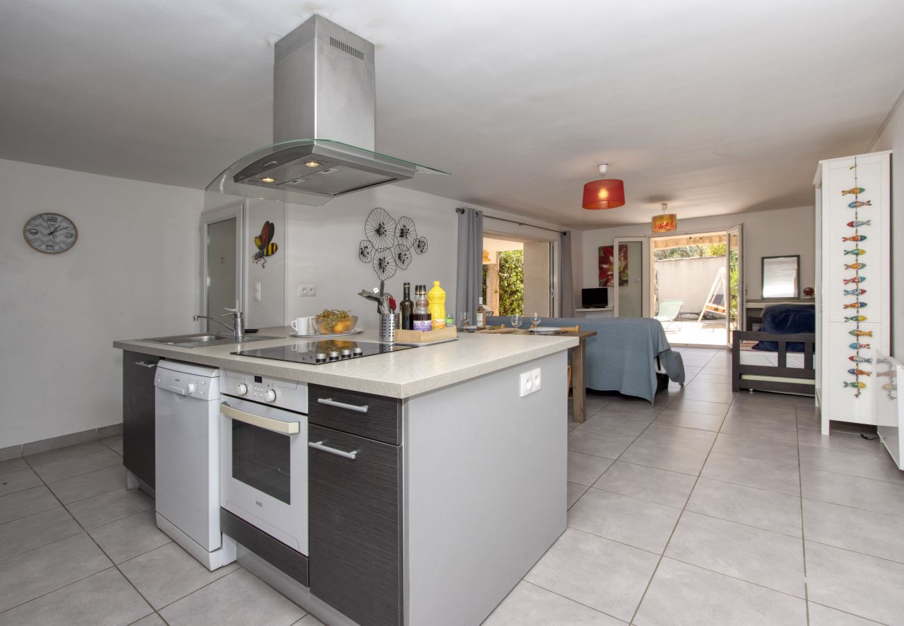 Appartement à La Ciotat - Vanrell, au calme, terrasse, jardin, parking