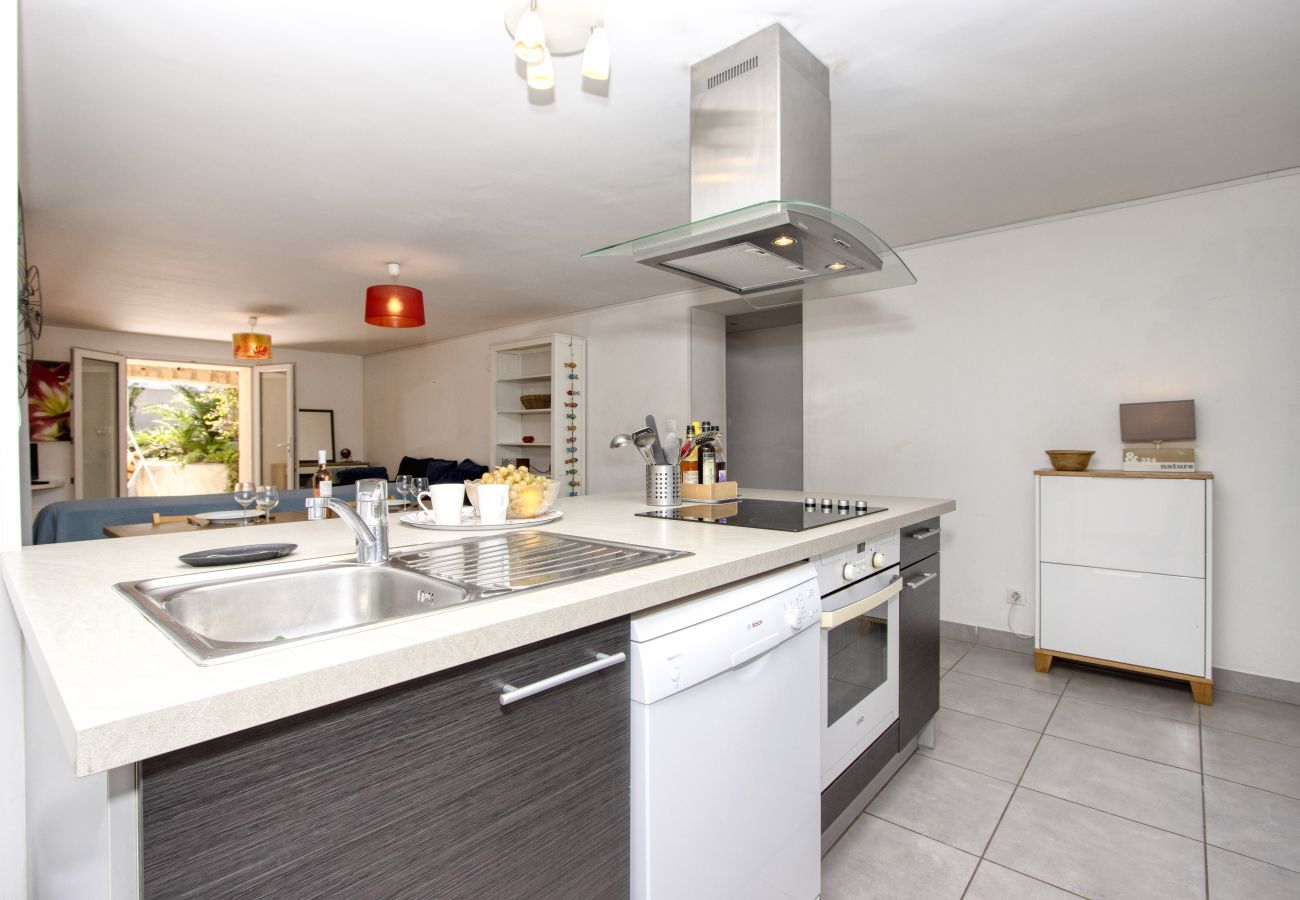 Appartement à La Ciotat - Vanrell, au calme, terrasse, jardin, parking