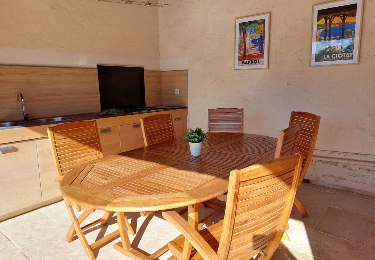 Maison à Roquevaire - Mas Lasa, piscine chauffée, tennis, grand jardin