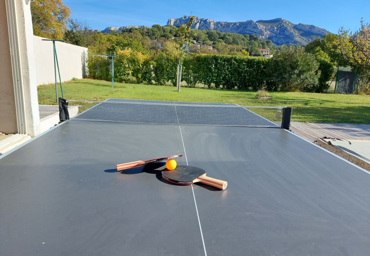 Maison à Roquevaire - Mas Lasa, piscine chauffée, tennis, grand jardin