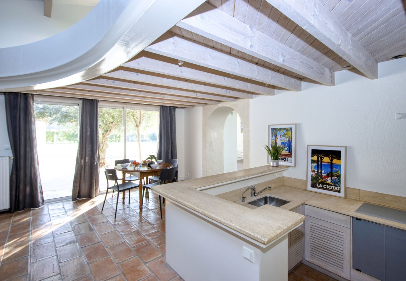 Maison à Roquevaire - Mas Lasa, piscine chauffée, tennis, grand jardin