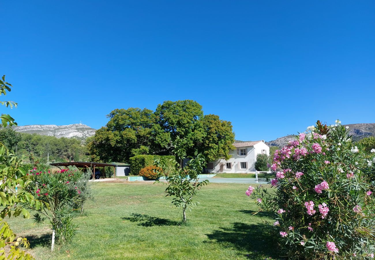 Maison à Roquevaire - Mas Lasa, piscine chauffée, tennis, grand jardin