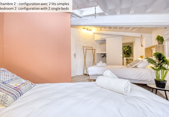 Appartement à La Ciotat - Vairo. Duplex lumineux, vue port, clim Appartement à La Ciotat - Vairo. Duplex lumineux, vue port, clim