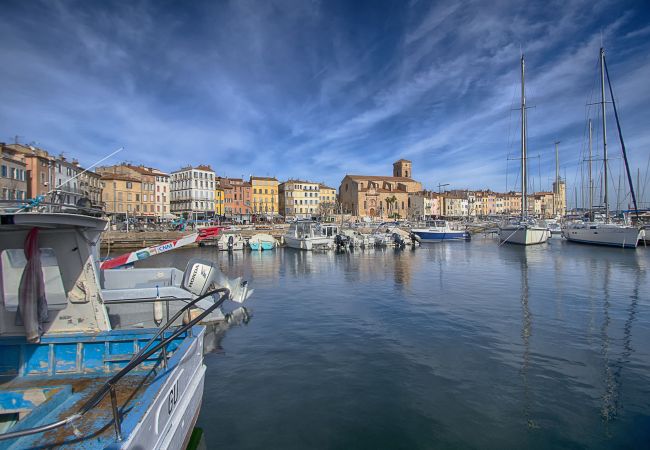 Appartement à La Ciotat - Pinca, Duplex de standing, élégant, climatisation