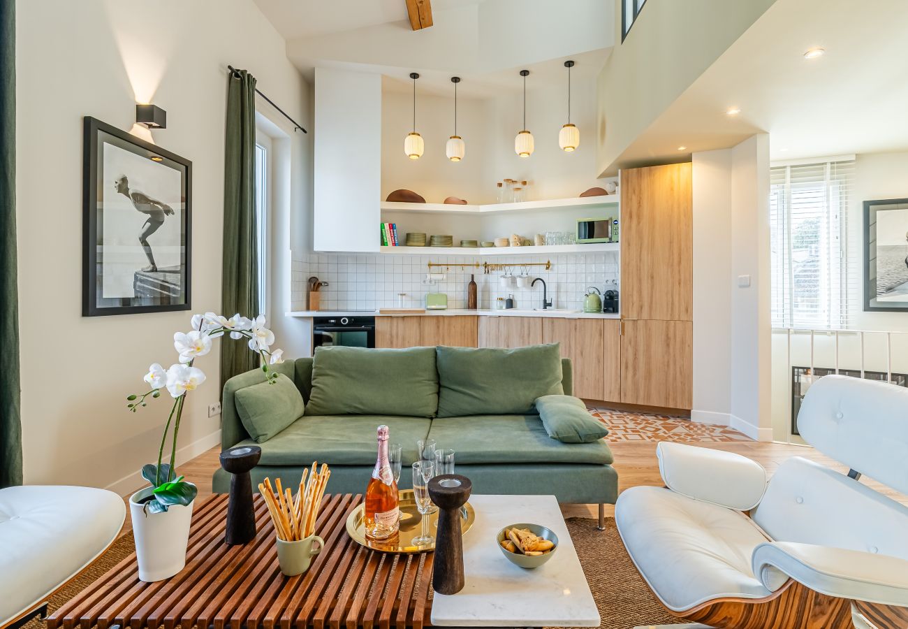 Appartement à La Ciotat - Pinca, Duplex de standing, élégant, climatisation