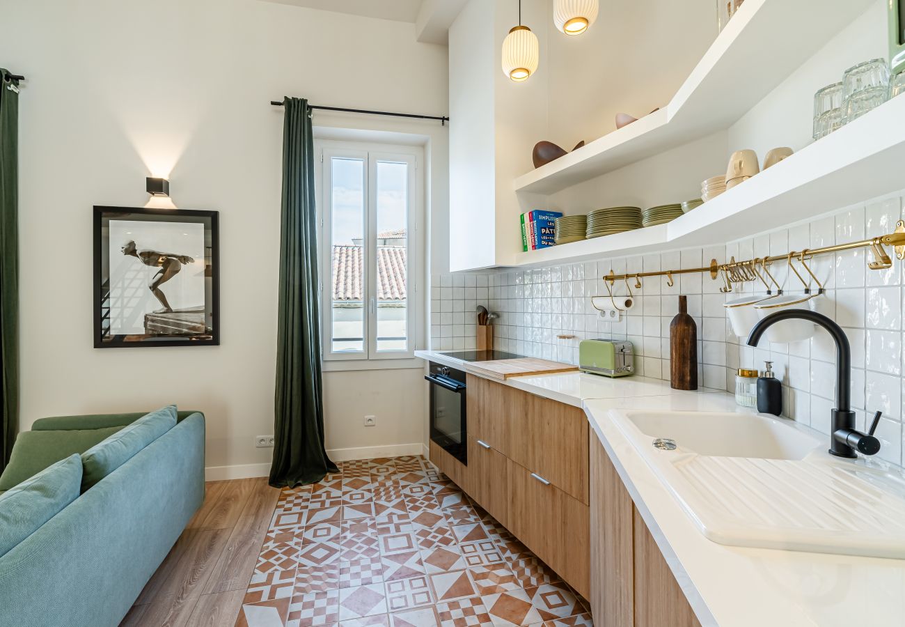 Appartement à La Ciotat - Pinca, Duplex de standing, élégant, climatisation