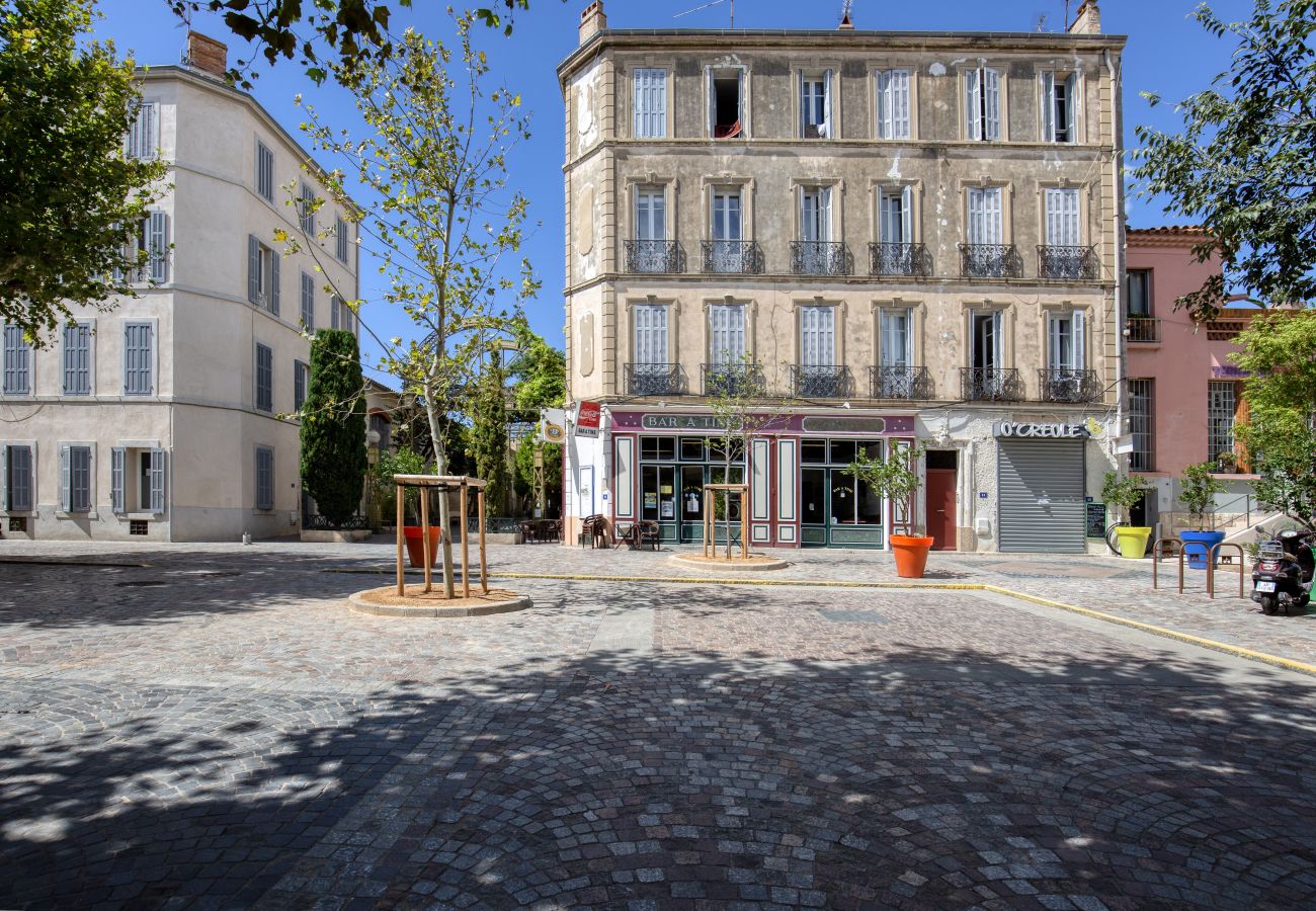 Appartement à La Ciotat - Pinca, Duplex de standing, élégant, climatisation