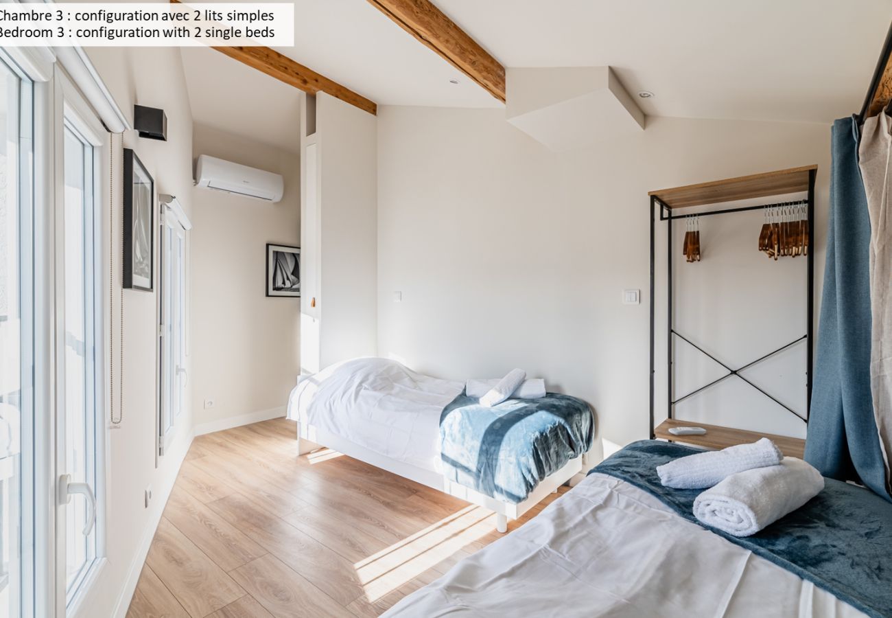Appartement à La Ciotat - Pinca, Duplex de standing, élégant, climatisation
