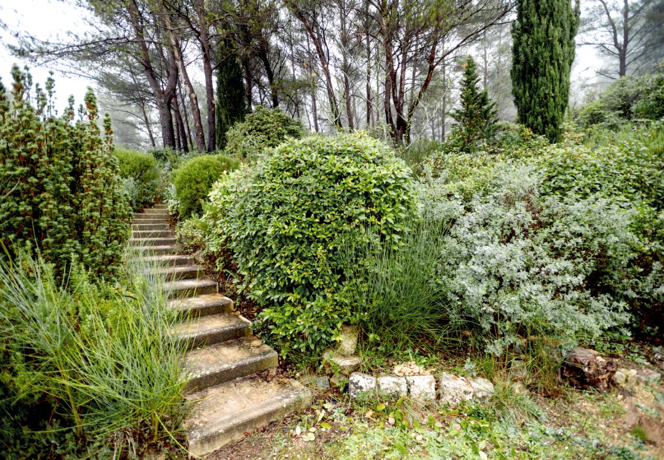 Maison à Roquefort-la-Bédoule - Domaine Maison Blanche, piscine, parc provençal