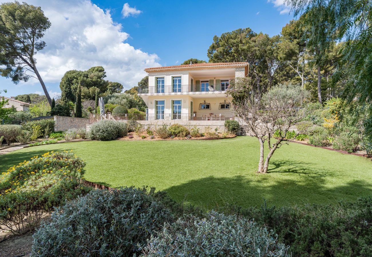 Villa à La Ciotat - Villa Pandora, piscine chauffée, vue mer, jardin