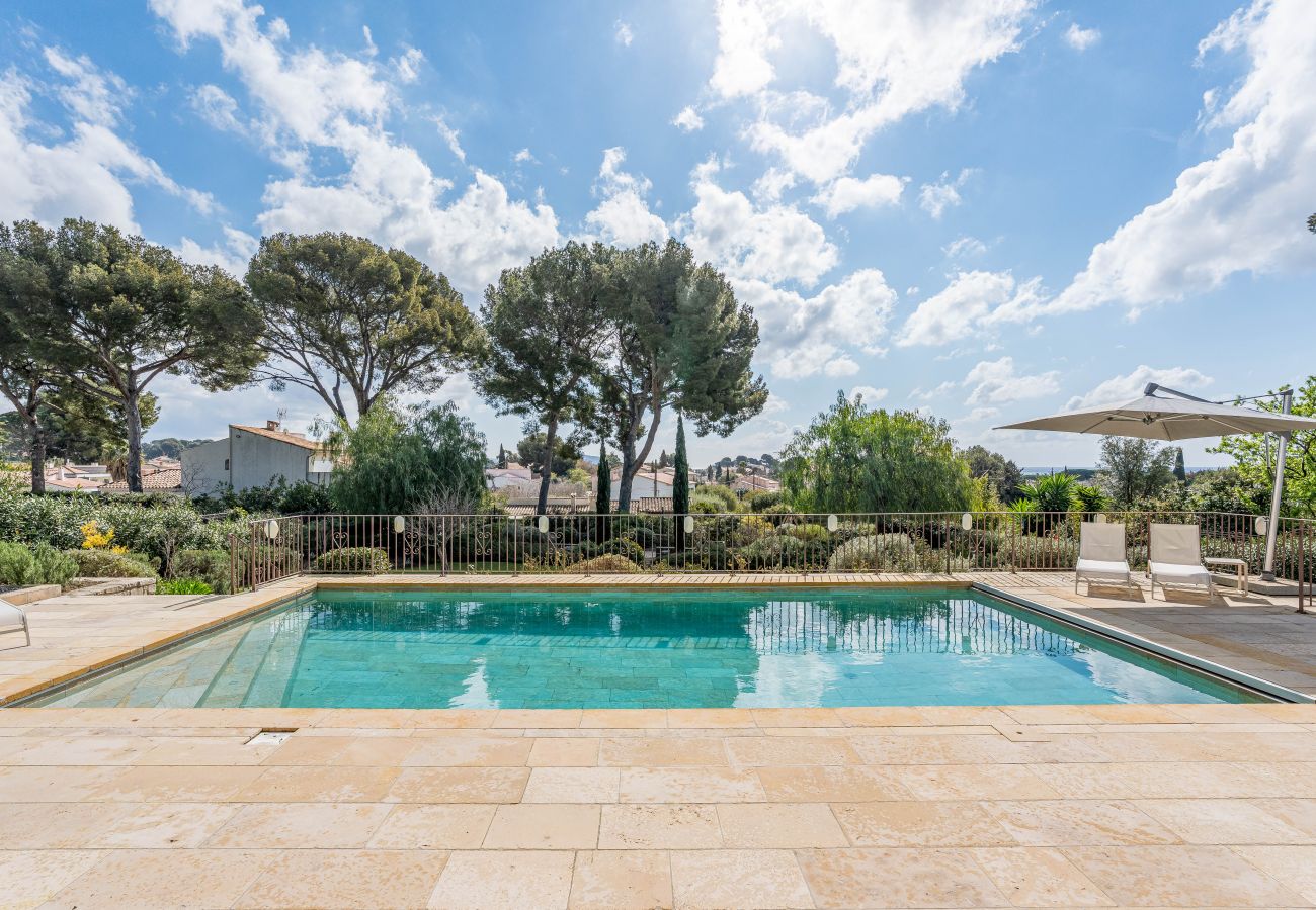 Villa à La Ciotat - Villa Pandora, piscine chauffée, vue mer, jardin