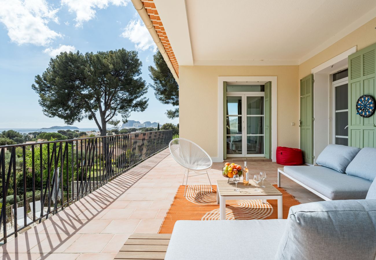 Villa à La Ciotat - Villa Pandora, piscine chauffée, vue mer, jardin