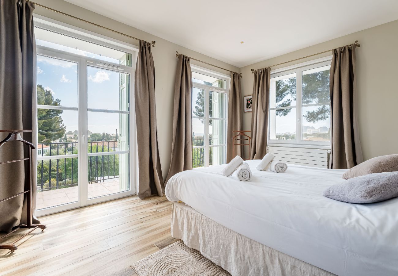 Villa à La Ciotat - Villa Pandora, piscine chauffée, vue mer, jardin
