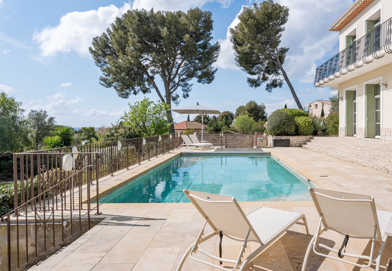Villa à La Ciotat - Villa Pandora, piscine chauffée, vue mer, jardin