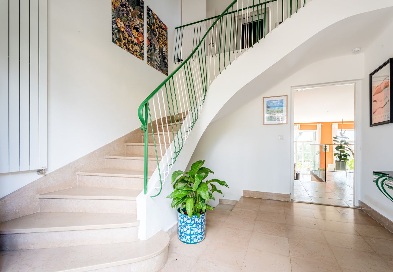 Villa à La Ciotat - Villa Pandora, piscine chauffée, vue mer, jardin