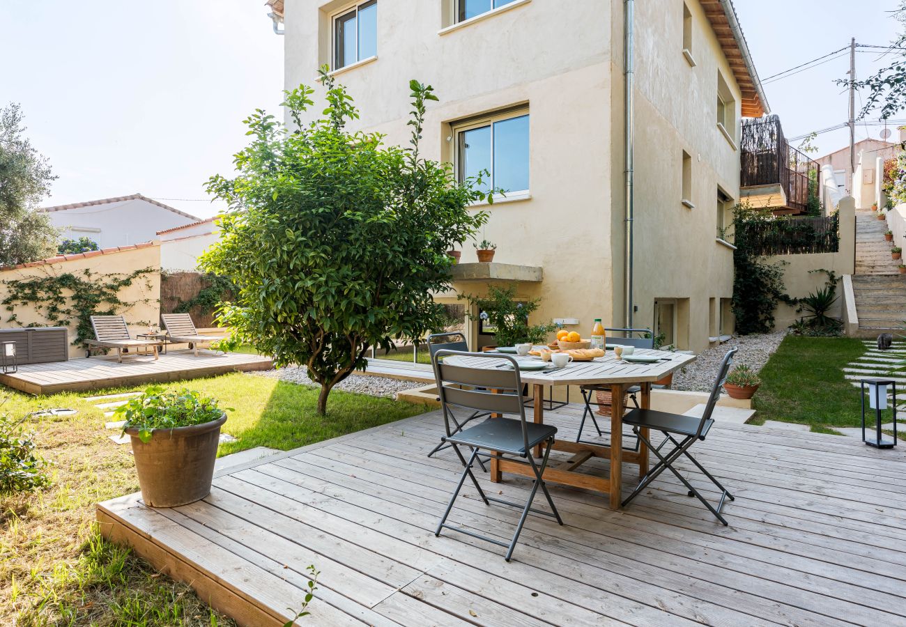Appartement à La Ciotat - Orto. Quartier Calanques du Mugel, clim, jardin