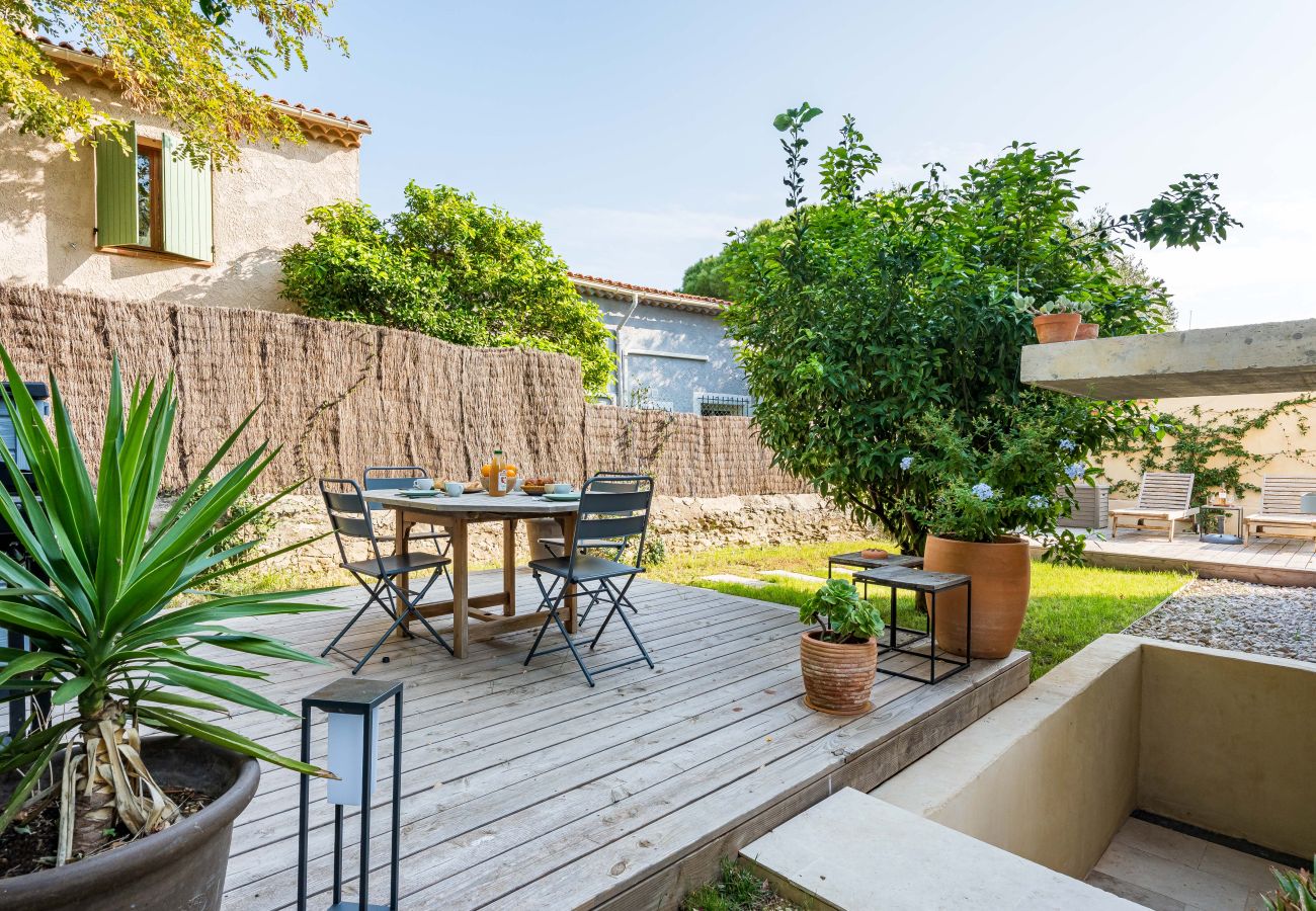 Appartement à La Ciotat - Orto. Quartier Calanques du Mugel, clim, jardin