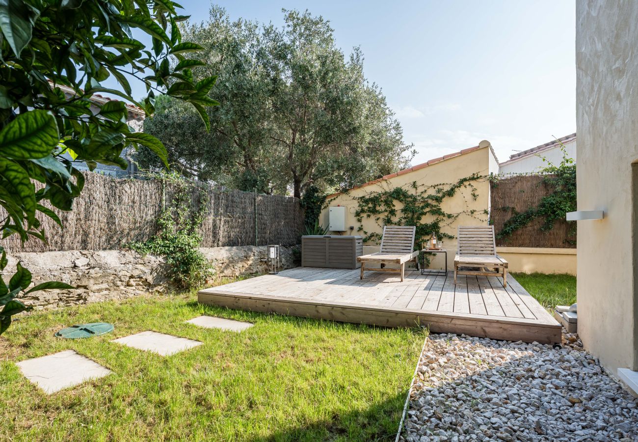 Appartement à La Ciotat - Orto. Quartier Calanques du Mugel, clim, jardin