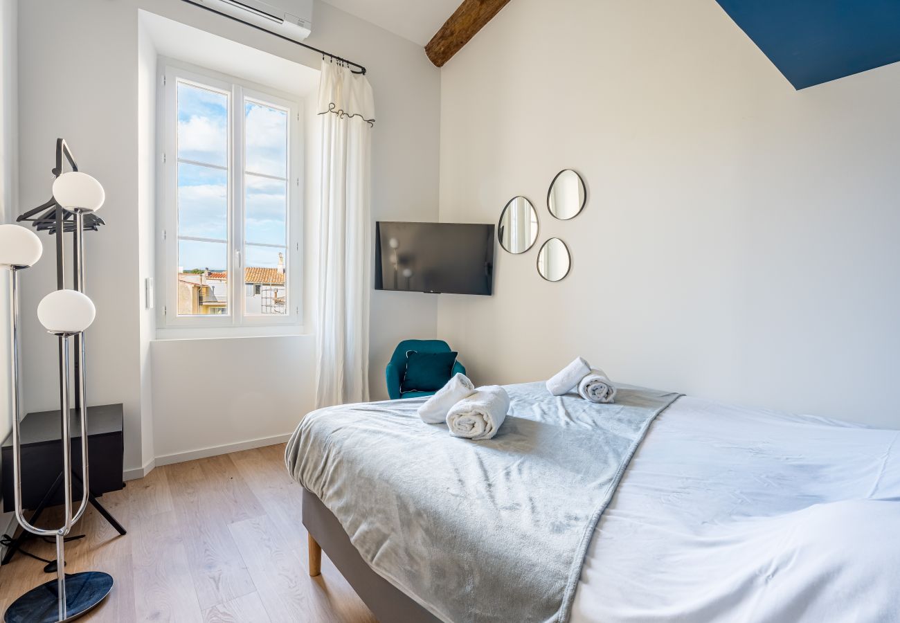 Appartement à La Ciotat - Foch, Duplex de standing, vue port, clim