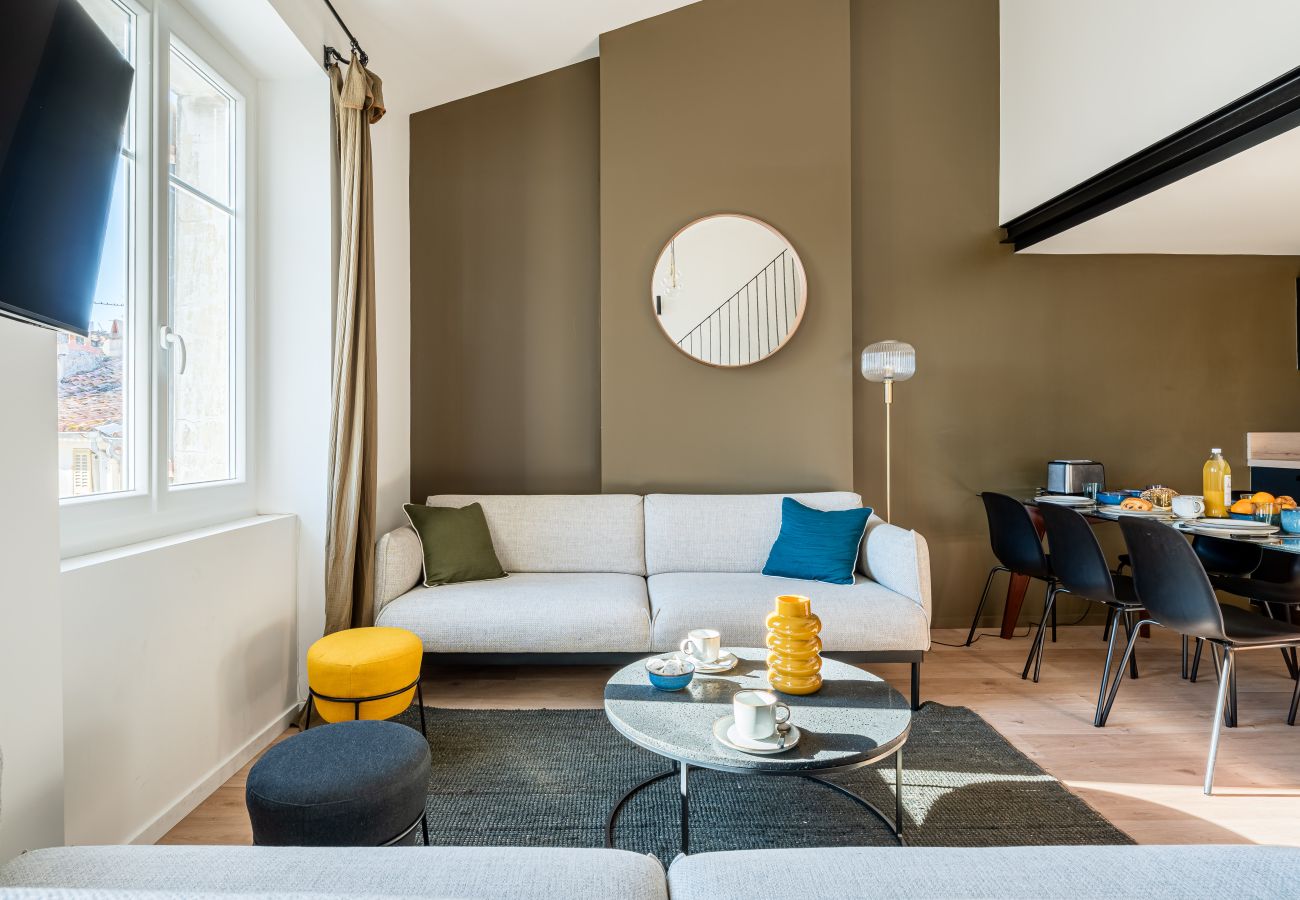 Appartement à La Ciotat - Foch, Duplex de standing, vue port, clim