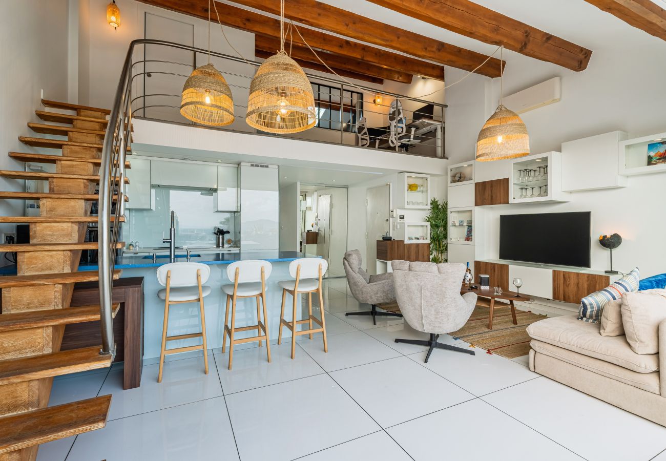 Appartement à La Ciotat - Pitchounette. Vue mer, terrasse, jacuzzi, clim