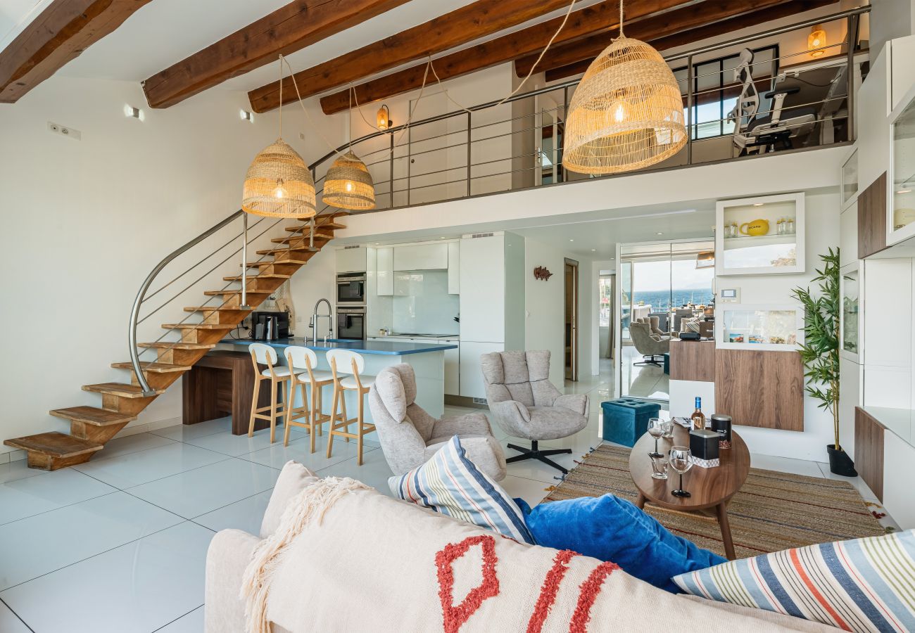 Appartement à La Ciotat - Pitchounette. Vue mer, terrasse, jacuzzi, clim