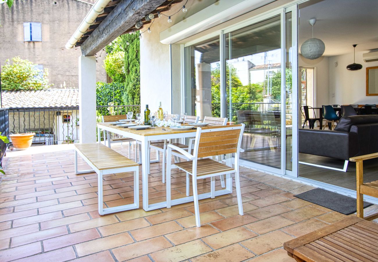 Maison à La Ciotat - Buly Villa vue mer au calme • piscine privée
