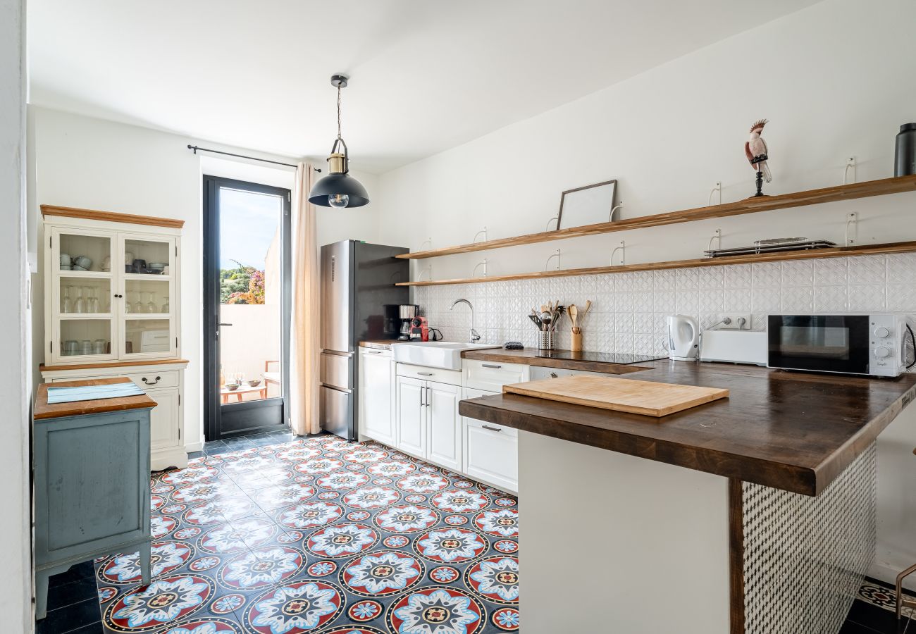 Maison à La Ciotat - Villa Ferzo. Proche mer, clim, jardin, parking