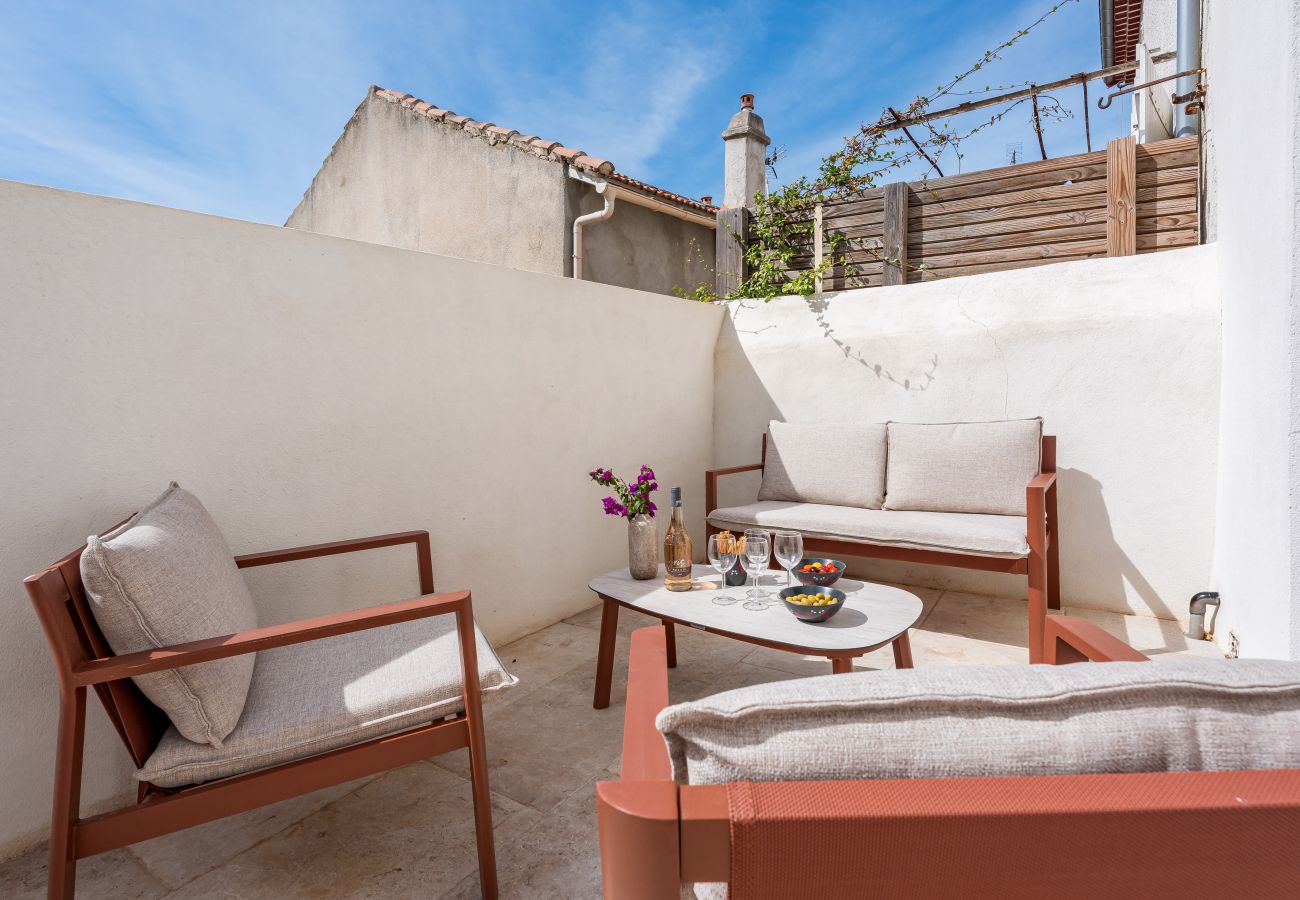 Maison à La Ciotat - Villa Ferzo. Proche mer, clim, jardin, parking